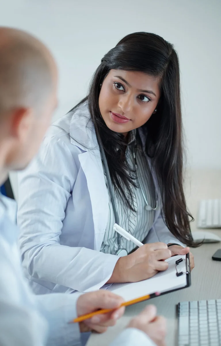 2 doctors in conversation